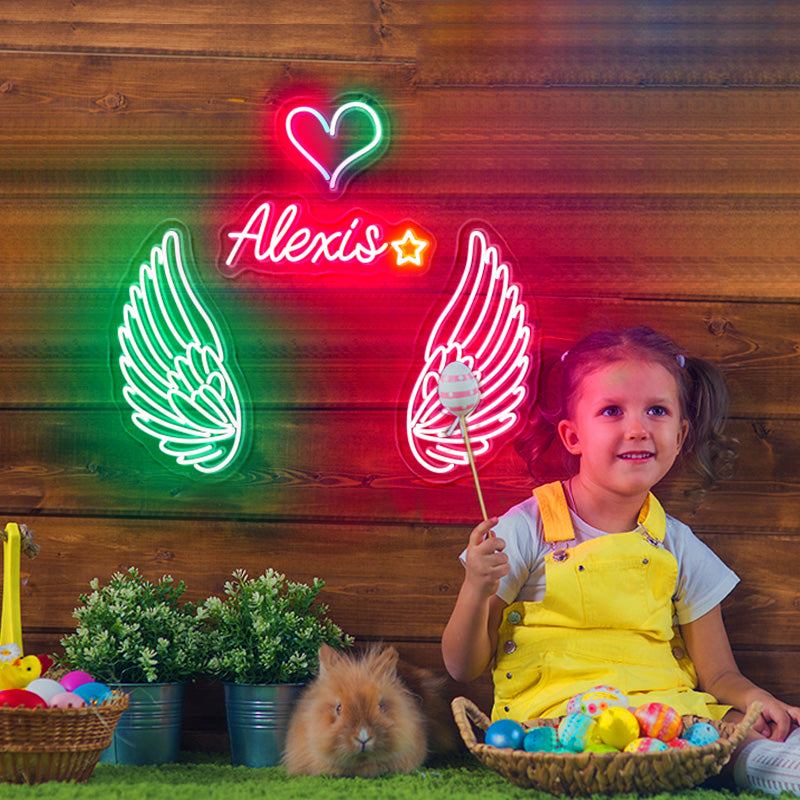 Customisable Multi Toned Angel Wings