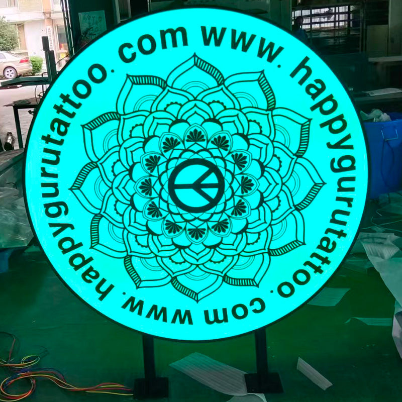 Double-Sided 3D Business Logo Sign