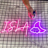 Name with Night Sky Neon Light