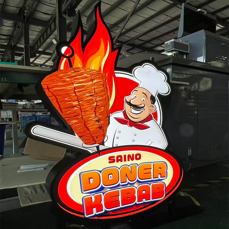 Custom BBQ LED Channel Letters