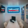 Acrylic backlit letters led signs