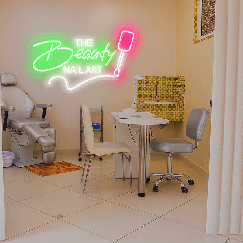 Nail Salon Neon Wall Art
