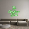 Custom neon sign The 
Greyfri...