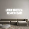 Custom neon sign LITTLE BRISTO...