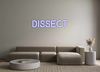 Custom neon sign DISSECT
