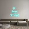 Custom neon sign The 
Origina...