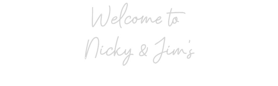 Custom neon sign Welcome to
N...