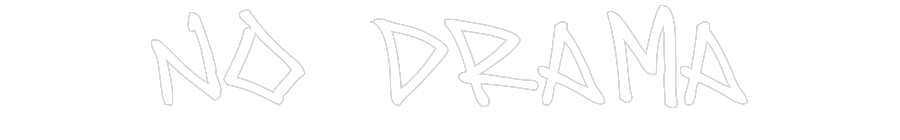 Custom neon sign No Drama