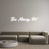 Custom neon sign The Money Pit