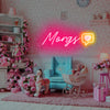 Name with Like Button Neon Sign