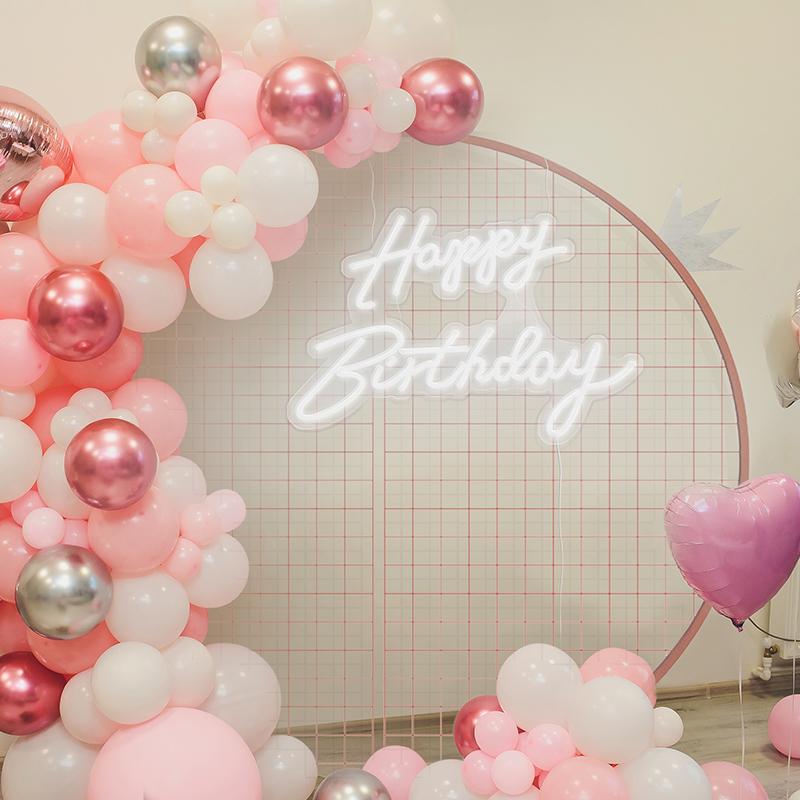 Happy Birthday neon signs - neonpartys.co.uk