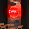 Open sign