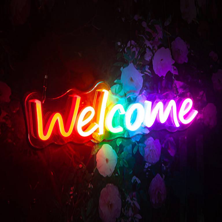 'Welcome' Neon Sign - Etimeau